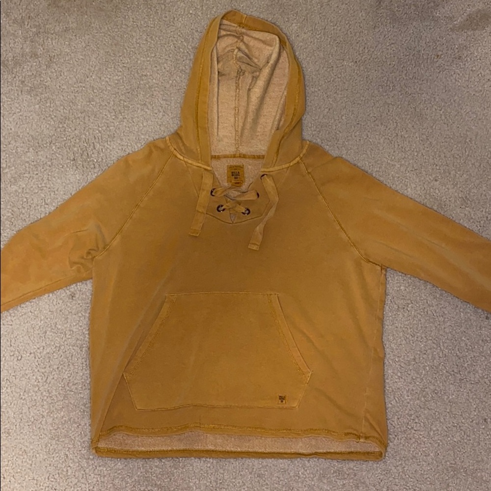 Yellow BillaBong Sweatshirt